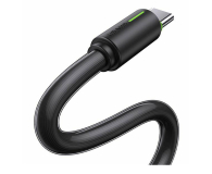 USAMS Kabel USB-C 3A YU Series 1mUSB-C/USB-A czarny - 1569084 - zdjęcie 1