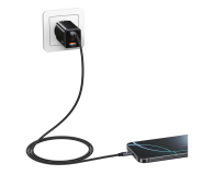 USAMS Kabel U91 30W USB-C do Lightning 1m stalowy - 1569090 - zdjęcie 3