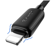 USAMS Kabel US-SJ694 2,4A Lightning do USB-A 2m biały - 1569069 - zdjęcie 4