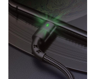 USAMS Kabel pleciony U26 USB-C 1m 3A Fast Charging czarny - 1569051 - zdjęcie 4