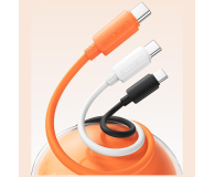 USAMS Kabel 30W 3A Silicone USB-C do Lightning pomarańczowy - 1569042 - zdjęcie 5