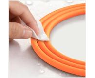 USAMS Kabel 30W 3A Silicone USB-C do Lightning pomarańczowy - 1569042 - zdjęcie 9