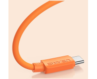USAMS Kabel 30W 3A Silicone USB-C do Lightning pomarańczowy - 1569042 - zdjęcie 17
