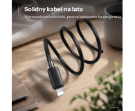 USAMS Kabel KY Series 2,4A USB-A do Lightning 1m czarny - 1569059 - zdjęcie 2