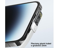 USAMS Kabel kątowy USB-C/Lightning PD 20W Fast Charge 1,2m czarny - 1568993 - zdjęcie 6