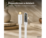 USAMS Kabel kątowy USB-C/Lightning PD 20W Fast Charging 1,2m biały - 1568986 - zdjęcie 2