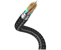 USAMS Kabel 3w1 z ładowarką indukcyjną 72W do USB-C stalowy - 1569028 - zdjęcie 10