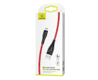USAMS Kabel pleciony U41 microUSB 2m 2A czerwony Fast Charge - 1569037 - zdjęcie 9