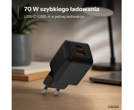 Xtorm Ładowarka sieciowa NextGen 70W czarna - 1572680 - zdjęcie 2