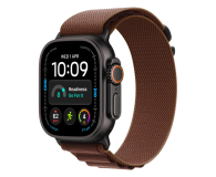 Apple Watch Ultra 4/Czarny Tytan/Burgundowa Opaska Alpine L - 1594119 - zdjęcie 1