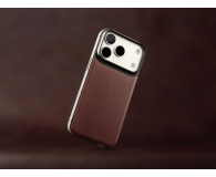 Nomad Magnetic Leather Back iPhone 18 Pro / 17 Pro MagSafe (burgun - 1586590 - zdjęcie 5