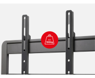 One For All WM5610 Uchwyt płaski do dużych TV 42"-100", max 100kg, Czarn - 1589596 - zdjęcie 5