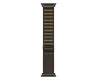 Pasek do smartwatchy Apple 49mm Dark Olive Alpine Loop - Medium - Black Titanium Finish