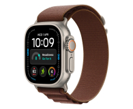 Apple 49mm Burgundy Alpine Loop - Small - Natural Titanium Finish - 1594213 - zdjęcie 2