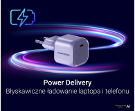 Silver Monkey Ładowarka GaN Smart Uno 100W Biała - 1572479 - zdjęcie 6