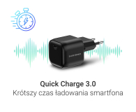 Silver Monkey Ładowarka GaN Smart Uno 100W Czarna - 1572478 - zdjęcie 7