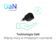 Silver Monkey Ładowarka GaN Smart Uno 100W Czarna - 1572478 - zdjęcie 9