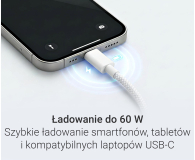 Silver Monkey Kabel Core USB C-C 60W 0,5m biały - 1367071 - zdjęcie 2