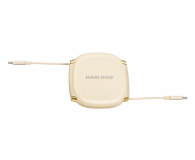 Mobile Origin Retractable Cable Box USB-C to USB-C CB7 Beige 100W - 1590338 - zdjęcie 2