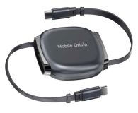 Kabel USB Mobile Origin Retractable Cable Box USB-C to USB-C CB7 Black 100W