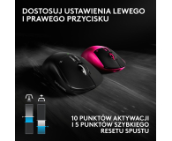 Logitech G PRO X3 Superstrike różowy - 1598608 - zdjęcie 6