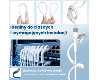ExtraLink Kat.6A U/FTP 10m 1Gbps Patchcord LAN miedź skrętka kątowy - 1543890 - zdjęcie 6