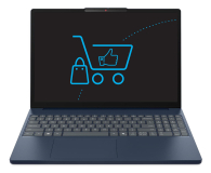 Laptop 15" - 16" Lenovo IdeaPad Slim 3-15 Ultra 5-322/16GB/512 Niebieski