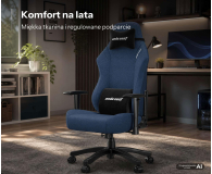 Anda Seat Luna L materiałowy granatowy - 1598041 - zdjęcie 6