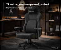 Anda Seat Phantom 4 L materiałowy szary - 1598035 - zdjęcie 5