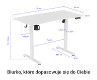 Silver Monkey ED-120 Essential Białe - 1337775 - zdjęcie 4