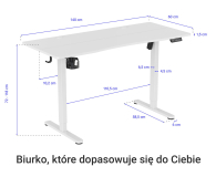 Silver Monkey ED-140 Essential Białe - 1337779 - zdjęcie 4
