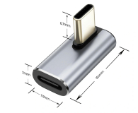 Tech-Protect ULTRABOOST AA03 ANGLE ADAPTER TYPE-C GREY - 1600757 - zdjęcie 2