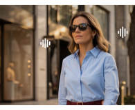 Garett Inteligentne okulary Garett Horizon AI czarny - 1599987 - zdjęcie 5