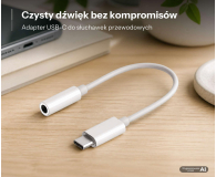 Hollyland USB-C to 3.5mm Headphone Jack Adapter - 1583872 - zdjęcie 2