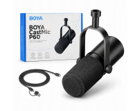 Boya Mikrofon studyjny CastMic P60 przewodowy USB XLR - czarny - 1583885 - zdjęcie 9