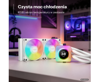 be quiet! Light Loop IO LCD 240mm White 2x120mm - 1585727 - zdjęcie 2