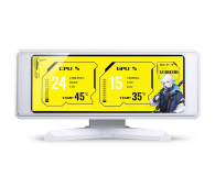 Jonsbo DS339 Mini Display 3,39" White - 1585086 - zdjęcie 2