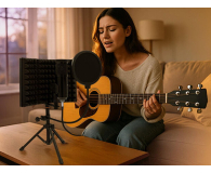 MusicMate Mikrofon przewodowy MM-400 StudioMaster - 1588519 - zdjęcie 9