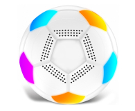MusicMate Głośnik Bluetooth MM-SB40-W FootballWave LED - 1588291 - zdjęcie 4
