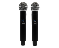 MusicMate Bezprzewodowy zestaw mikrofonowy MM-500 VocalPro Duo - 1588504 - zdjęcie 5