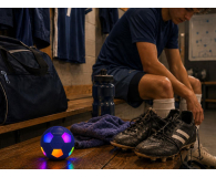 MusicMate Głośnik Bluetooth MM-SB40-N FootballWave LED - 1588479 - zdjęcie 5