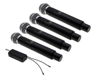 MusicMate Bezprzewodowy zestaw mikrofonowy MM-600 QuadraVoice - 1588506 - zdjęcie 2