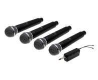 MusicMate Bezprzewodowy zestaw mikrofonowy MM-600 QuadraVoice - 1588506 - zdjęcie 3