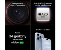 Apple iPhone 18 Pro 256GB błękit lodowca - 1593638 - zdjęcie 9