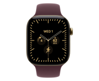 Apple Watch 12 46/Żywe złoto Tytan/Burgundowy Pasek M/L 5G - 1594087 - zdjęcie 2