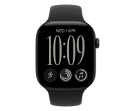 Apple Watch 12 46/Czarny Alu/Czarny Pasek S/M GPS - 1594054 - zdjęcie 2