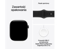Apple Watch 12 42/Czarny Alu/Czarny Pasek M/L 5G - 1594063 - zdjęcie 7
