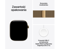 Apple Watch 12 42/Żywe złoto Tytan/Żywe złoto Mediolańska 5G - 1594081 - zdjęcie 7