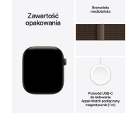 Apple Watch 12 42/Ciemny brąz Alu/Ciemny brąz Mediolańska GPS - 1594100 - zdjęcie 7