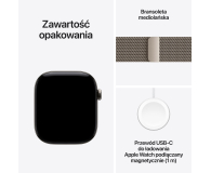 Apple Watch 12 42/Naturalny tytan/Mediolańska Bransoleta 5G - 1594078 - zdjęcie 7
